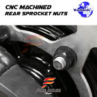 Black Rear Sprocket Nuts M12 For Honda CTX 700 DCT 14 15 16 17 18 19
