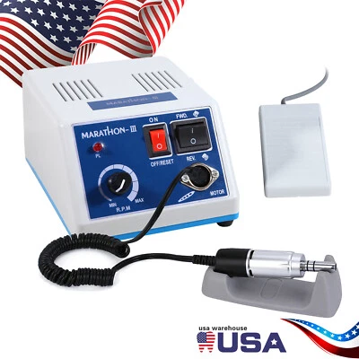 YABANGBANG Dentaire Lab Micromoteur Marathon 35K RPM Micromotor N3 + Moteur handpiece motor