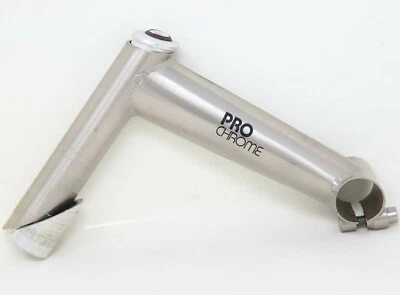 NOS 3T 3TTT PRO CHROME MTB STEM 140MM 1+1/8" CLAMP 25.4 VINTAGE MOUNTAIN BIKE - Image 1 of 4