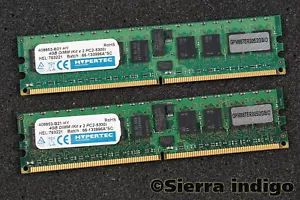 Hypertec 408853-B21-HY 4GB Kit of 2X2GB PC2-5300 Memory RAM - Picture 1 of 1