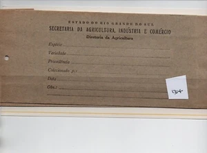 Postal Stationery(BL134) Printed envelope - Director of Agriculture, Rio Grande - Picture 1 of 1