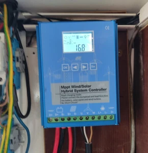 2000W 24V 48V MPPT Wind Turbine Solar Hybrid Boost Charge Controller Regulator - Imagen 1 de 19
