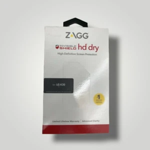 Zagg Invisible Shield HD Film Screen Protector for LG K30 / Harmony 2 - Clear - Picture 1 of 2