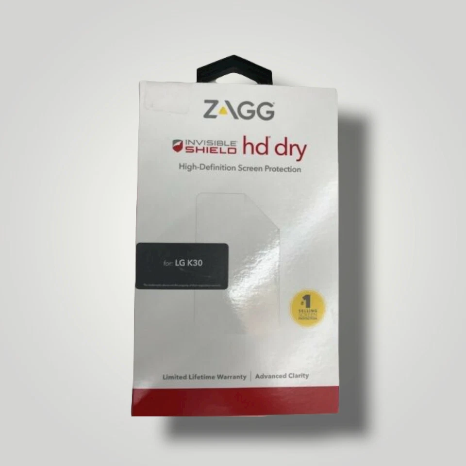 Zagg Invisible Shield HD Film Screen Protector for LG K30 / Harmony 2 - Clear - Image 1 of 2