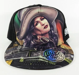 Dyse One Hat Cap Snap Back Black Graphic Adjustable - Picture 1 of 12