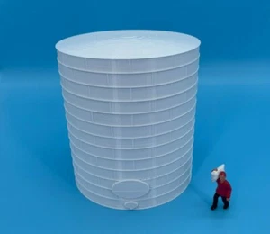 ¡NUEVO! TANQUE DE COMBUSTIBLE ALTO o TANQUE DE ACEITE Calibre 1 Escala 1:32 - 8 Tamaños DISPONIBLES! Blanco - Imagen 1 de 6
