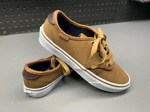 Vans Off The Wall Sneakers Women's US Size 6  Golden Brown Casual Worn Once - Picture 1 of 5