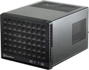 SilverStone Technology Ultra Compact Mini-ITX Computer Case with Mesh FrontPanel - Picture 1 of 7