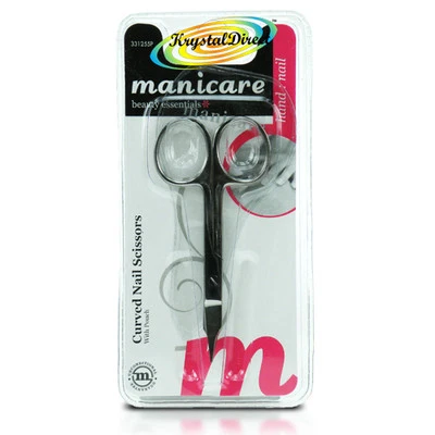 Manicare Curved Nail Scissors With Pouch Non Rusting Stainless Steal - Image 1 of 3