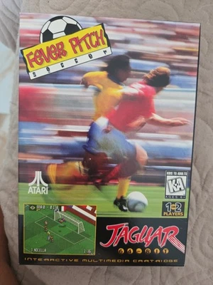 Atari Jaguar Fever Pitch Soccer, 100% Complete Tested Bagged Free Shipping - Image 1 of 4