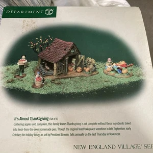 Department 56-New England Village-It's Almost Thanksgiving - Picture 1 of 13