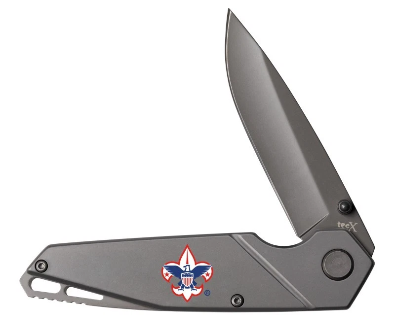 Cuchillo TecX by Case xx TS1-T Liner Lock Boy Scouts gris acero inoxidable 18061 Foto 1 de 1