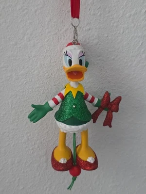 NEW! Disney store~ Christmas Ornament~  Daisy Articulated Figural ~ RARE!!! - Image 1 of 4