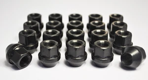 20 x Tuercas de rueda de aleación hexagonales abiertas M12 x 1,25, 19 mm (Zinni) - Imagen 1 de 2