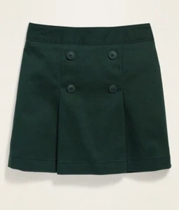 NWT GIRLS SIZE XXL (18 PLUS) * OLD  NAVY *  HUNTER GREEN SCHOOL UNIFORM SKORT - Picture 1 of 4