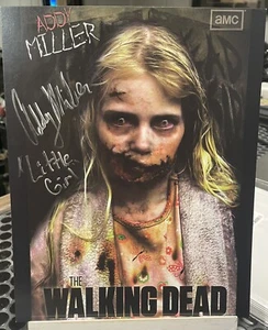 Addy Miller “Little Girl” The Walking Dead Signed Autographed 8x10 Photo - Picture 1 of 1