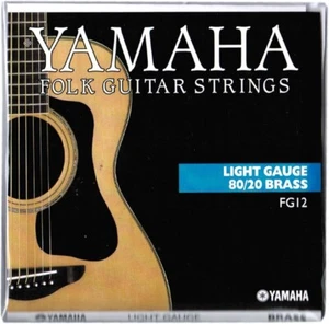 Brand New-FG12 Yamaha Folk Guitar Strings- Light gauge 80/20 Brass (.012-.53) - Picture 1 of 2