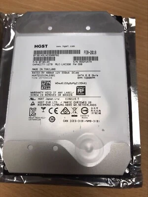 HGST ULTRSTAR 12TB SATA Hard Drive - 0F30145 (HUH721212ALE601) - Image 1 of 4