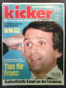 kicker Sportmagazin Nr.: 40   Woche 20 vom 12.5.1986 - Bild 1 von 1