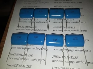 8PCS NOS PANASONIC 390nF 0.39uF 200V 10% 25mm HQ AUDIO POLYPROYLENE CAPS! - Bild 1 von 1