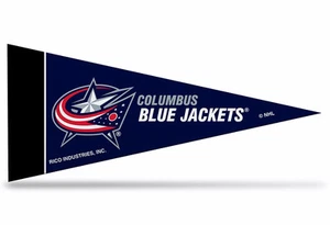 Columbus Blue Jackets NHL Mini Pennant 9"x4", New, Felt, Made in US - Picture 1 of 3