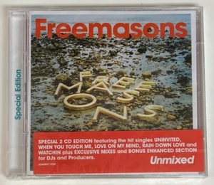 FREEMASONS UNMIXED SPECIAL DOUBLE 2 CD EDITION (2008) - 2xCD Set NEW & SEALED - Picture 1 of 2