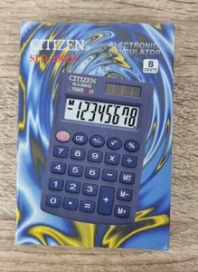 Citizen SLD-200111 Pocket Electronic Calculator Solar Powered. - Picture 1 of 9