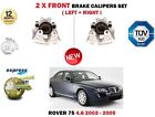 For Rover 75 Rj 260Bhp 4.6 V8 2003-2005 2X Front Left + Right Brake Caliper Set
