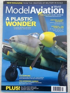 MODEL AVIATION WORLD FEB 2010 MOSQUITO - SEA VENOM - HAWKER SUPERSONIC HARRIER - Picture 1 of 1