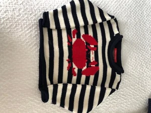 Gorgeous Thick Knit Roll Collar Sweater. Great For Chilly Summer Nights Size 3T - Picture 1 of 1