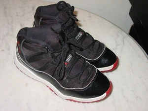 2019 Nike Air Jordan Retro 11 "Bred 2019" Black/White Youth Shoes! Size 3Y - Picture 1 of 12