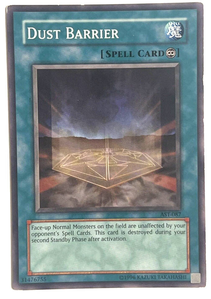 YuGiOh! - Dust Barrier - AST-087 - Unlimited - Common - Image 1 of 1
