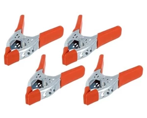 Heavy Duty 6 in Metal Spring Clamps 2.5" Jaw Opening 3 Pcs For Wood Metal Fabric - Picture 1 of 5