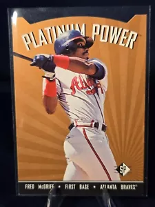 1995 SP PLATINUM POWER FRED MCGRIFF #PP-4 MINT!!! - Picture 1 of 4