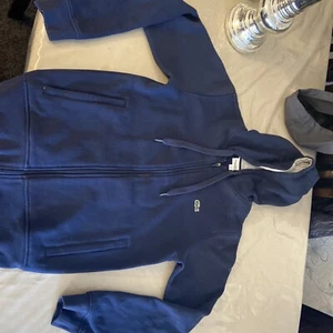 Lacoste Hooded Top Blue XS Men’s Worn Twice - Picture 1 of 8