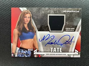 2013 Topps UFC Knockout Relics /399 Miesha Tate #KAR-MT Autogramm | Autogramm Relikt - Bild 1 von 4