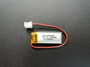 Lipo Akku 100mAh 3.7V 401230 für MP3 MP4 Bluetooth GPS JST Stecker - Bild 1 von 4