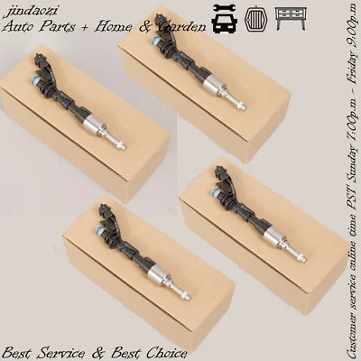 Injetor de combustível FJ1161 conjunto de 4 para motor Jaguar 2013-2015 XF XJ XFR-S 5.0L V8 - Imagem 1 de 4