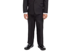 Nautica Suit Pants Little Boys 7 Black Three Pockets Hook and Eye Zipper Closure - Picture 1 of 17