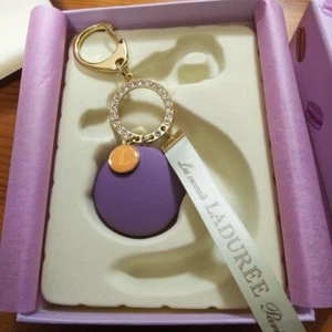 LADUREE Macaron Keychain Charm Purple Unused - Picture 1 of 3