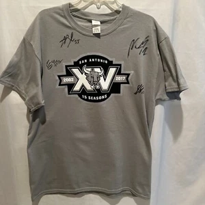 Camiseta grande autografiada gris hockey San Antonio Rampage AHL - Imagen 1 de 8