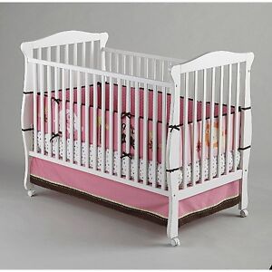 Little Bedding by Nojo Baby Girl  RASPBERRY JUNGLE  4-Pc Pink Secure Me Bumper