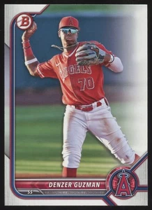Bowman Draft 2022 #BD-20 Denzer Guzmán Los Angeles Angels - Imagen 1 de 2
