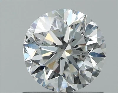 Round Brilliant 1 CT Cert. AGI Natural Mined Diamond Loose E color SI1 clarity - Image 1 of 2