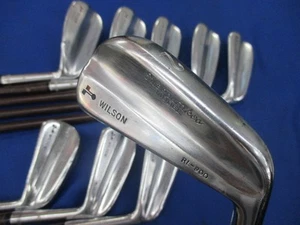 Golf Iron Set Wilson Sweepstakes MODEL RL-800 Original Carbon 9pcs 2-8.5 JAPAN - Picture 1 of 5