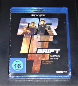 DRIFT PARTNERS IN CRIME UNCUT DIE KOMPLETTE STAFFELN 1 + 2 BLU RAY NEU & OVP - Picture 1 of 4