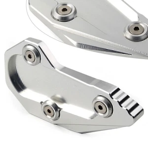 Almohadilla de extensión de soporte lateral plateada para R1200R R1200RS LC 2015-16 - Imagen 1 de 6