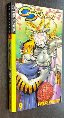 Gold Digger Manga Digest Volumen 9 (Prensa Antártica) -- Fred Perry Foto 1 de 2