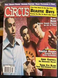 Circus Magazine Oct 1998 Beastie Boys Cover  Near Mint Hole Monster Magnet - Picture 1 of 5