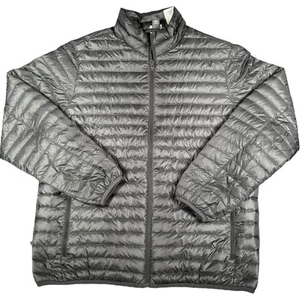 Eddie Bauer EB650 Men’s Black Full Zip Down Puffer Jacket Size Large - Picture 1 of 10
